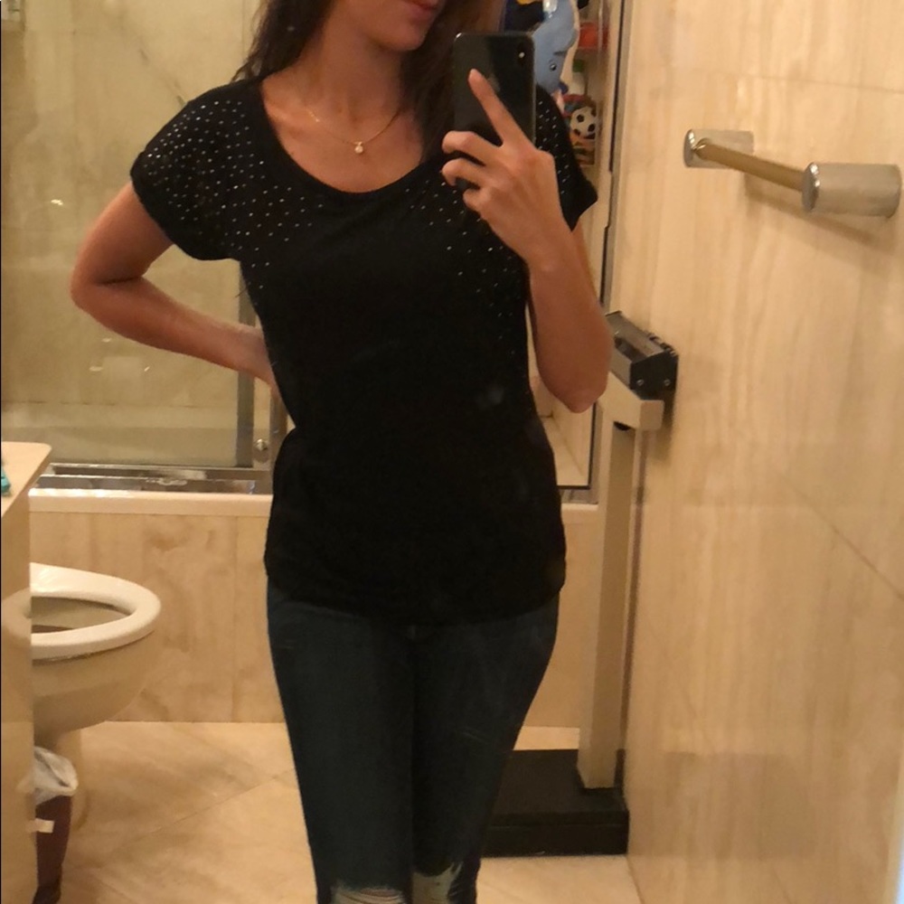 Black shirt